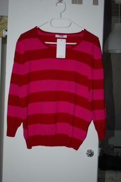 Mango nowy sweter S/M w pasy j zara hm 