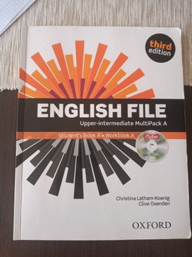 Książka do języka angielskiego English File 