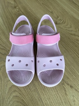 Sandały Crocs Crocband Sandal - J1 - Ballerin Pink
