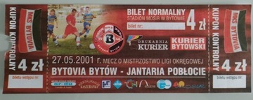 Bytovia Bytów - Jantara Pobłocie bilet na mecz