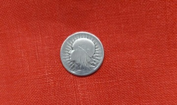 Moneta 2 złote 1932 - głowa kobiety
