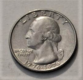 25 cent 1976 BZM  Washington DOBOSZ Stan!