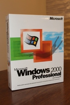Microsoft Windows 2000 PL - NOWY, FOLIA