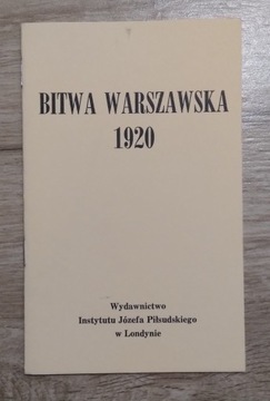 IJP Londyn. Bitwa Warszawska 1920