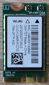 Karta Qualcom QCNFA335 WLAN Wifi Bluetooth 4.0