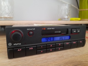 Radio VW Alpha IV + kod - Polo Golf t4 Passat Bora