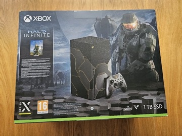 XBOX SERIES X HALO INFINITE EDITION NOWY!!!