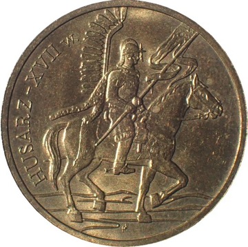 2 złote z 2009 roku HUSARZ XVII W. - OB. M. OFERTĘ