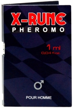 X-RUNE PHEROMO POUR HOMME 1 ml DLA MĘŻCZYZN NOWY