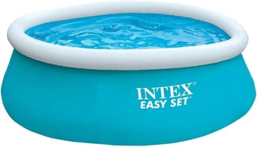 Intex Easy Set Basen Ogrodowy, Niebieski, 183 x 18