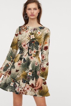 Sukienka H&M w kwiaty 40
