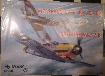 Fly Model 85 - Bf-109 F2 + Spitfire Mk Vb