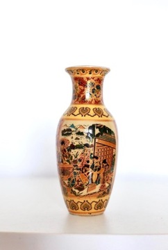  Orientalny wazon Satsuma style, Chińska porcelana