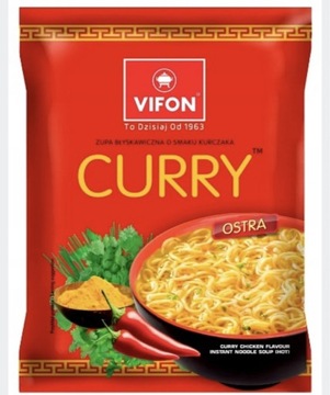 Zupy Vifon o smaku kurczaka curry 70 g