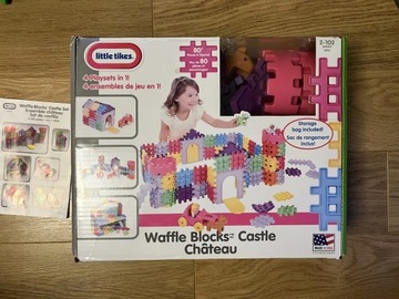 Klocki Little Tikes wafle waffle blocks Zamek księżniczka 672619