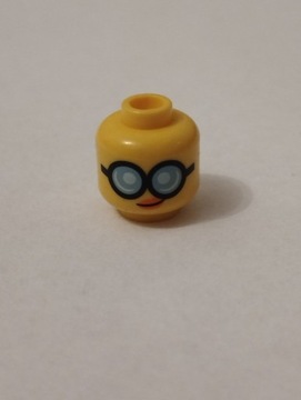 lego ninjago naukowiec kobieta okulary głowa