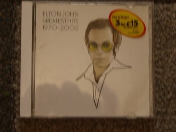 ELTON JOHN GREATEST HITS 1970-2002  2CD