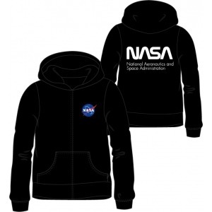 Bluza NASA zapinana z kapturem