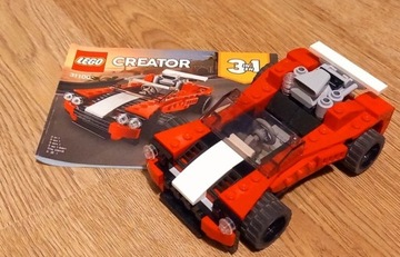 LEGO Creator 3 w 1 31100 Samochód sportowy