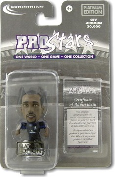 Figurka Prostars J.F.Hasselbaink Chelsea platinum