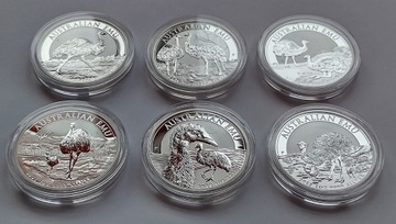 Australian Emu 2018-2023 Srebro 6 oz