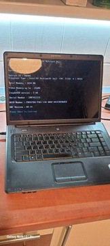 Laptop hp c700 działa ale 