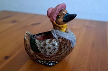 Ceramiczna figurka kaczka