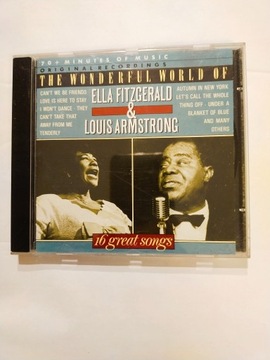 CD ELLA FITZGERALD LOUIS ARMSTRONG The wonderful