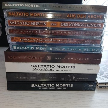 Saltatio Mortis - zestaw 12 płyt (CD+DVD)