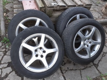 Koła, Felgi aluminiowe 5x100 ET35 4szt 205/55R16