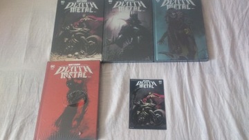 Batman Death Metal 1-4 komplet +magnes limitowany