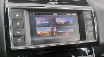 Radio nawigacja Jaguar xe f-pace