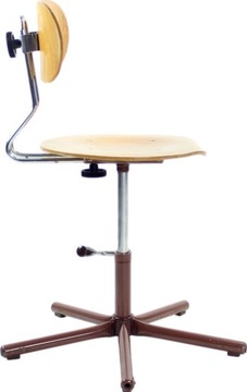 Fotel obrotowy, krzesło, Kovona, vintage lata 70
