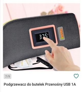 Podgrzewacz do butelek przenosny usb 