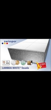 Styropian fasadowy grafitowy Swisspor White 0,031