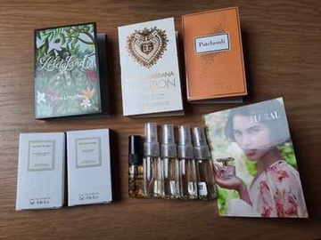 zestaw próbek perfum 11szt Van Cleef Arpels YSL DG