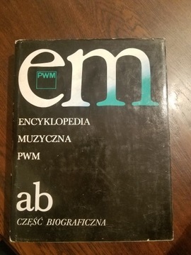 Encyklopedia muzyczna PWM, 4 tomy ab cd efg hij