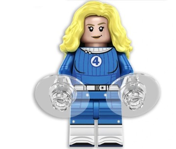 Figurka Invisible Women S. Heroes Plus Karta Lego