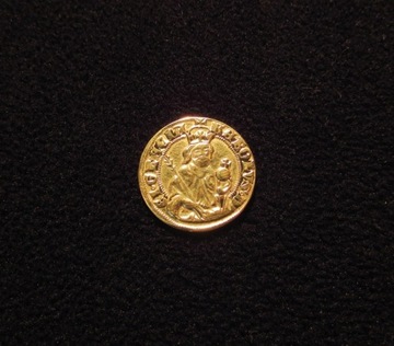 Stara moneta z Królem bez daty