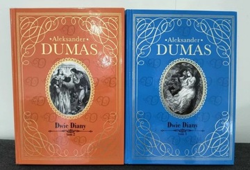 A. Dumas Dwie Diany 2 tomy Hachette NOWE
