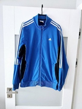 Niebieska bluza vintage Adidas m 