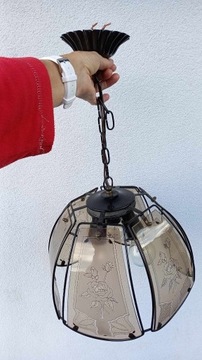 Lampa wisząca z lat 90-