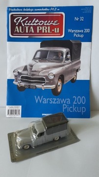 WARSZAWA 200 PICKUP Kultowe Auta DeAgostini 1:43