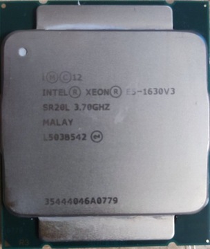 Procesor Intel Xeon E5-1630 V3 4x3,70Ghz LGA2011-3