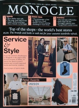 Monocle 10/23 nr167 Najlepsze usługi sklepy retail