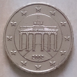 10 euro cent Niemcy J- 2002 r.  / okołomennicze /