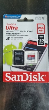 karta pamięci 256gb sandisk