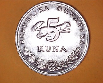 Chorwacja - 5 kuna  2015