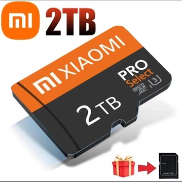 Memory card SD karta pamięci MicroSD 2 terabajt duża pojemność 