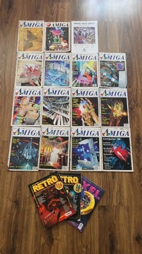 Sprzedam czasopisma Amiga Magazyn + kilka gratisów